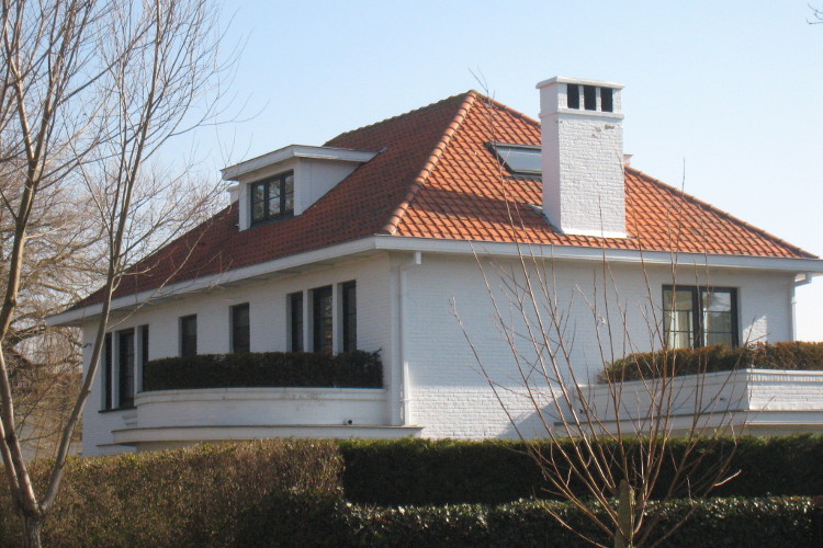 rieten dak Knokke 4